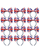 Union Flag Bow Headband – Classic 40s-Inspired Hair Accessory in Multi UK