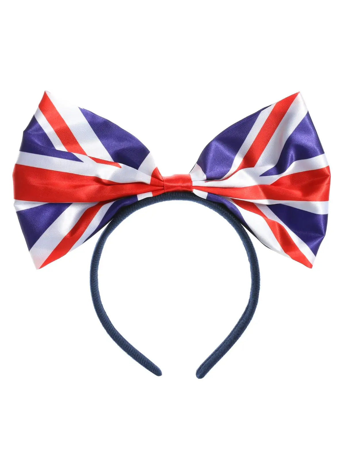 Union Flag Bow Headband – Classic 40s-Inspired Hair Accessory in Multi UK