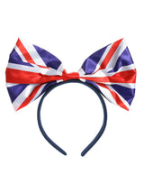 Union Flag Bow Headband – Classic 40s-Inspired Hair Accessory in Multi UK