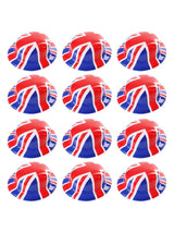 Union 6 Pack Union Flag Bowler Hats – Classic Plastic Hat for VE Day UK