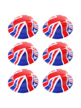 Union 6 Pack Union Flag Bowler Hats – Classic Plastic Hat for VE Day UK