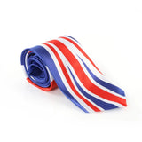 Union Flag Necktie – 58" Long, One Size Fits All – Perfect for VE Day UK