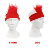 Red & White English Headband - Red Headband With Red and White Hair - Perfect for English Celebrations