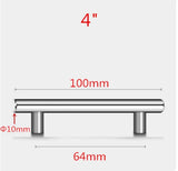 Stainless Steel Handles For Cabinets And Drawers  Kitchen Handles Bathroom Cabinets handles Cabinet Metal Furniture Handles