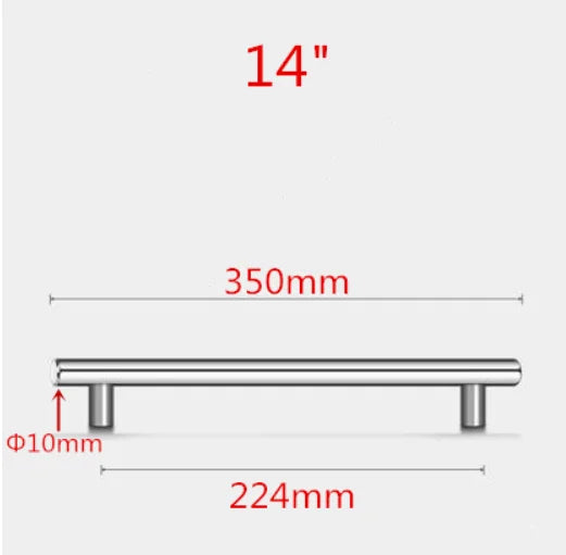 Stainless Steel Handles For Cabinets And Drawers  Kitchen Handles Bathroom Cabinets handles Cabinet Metal Furniture Handles