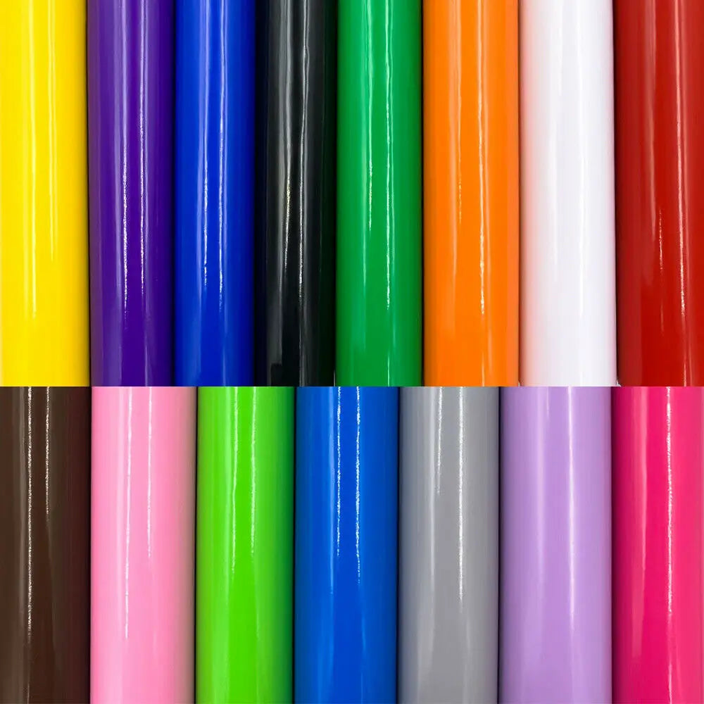 Glossy Self Adhesive Vinyl Premium Craft cut Film for Outdoor Decor Sticker Cutter Car Wall Lettering Film DIY 30*25cm/100cm