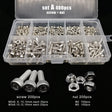 Total 400/650/1140/2100X M1.6 M2 M2.5 M3 M4 M5 304 Stainless Steel Hex UK