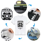 1 roll 12"x40"/30.5cmx20/100/150cm Matte Pu Heat Transfer Vinyl  Decorative Films Pattern T-shirt Iron On HTV Printing HTV Vinyl