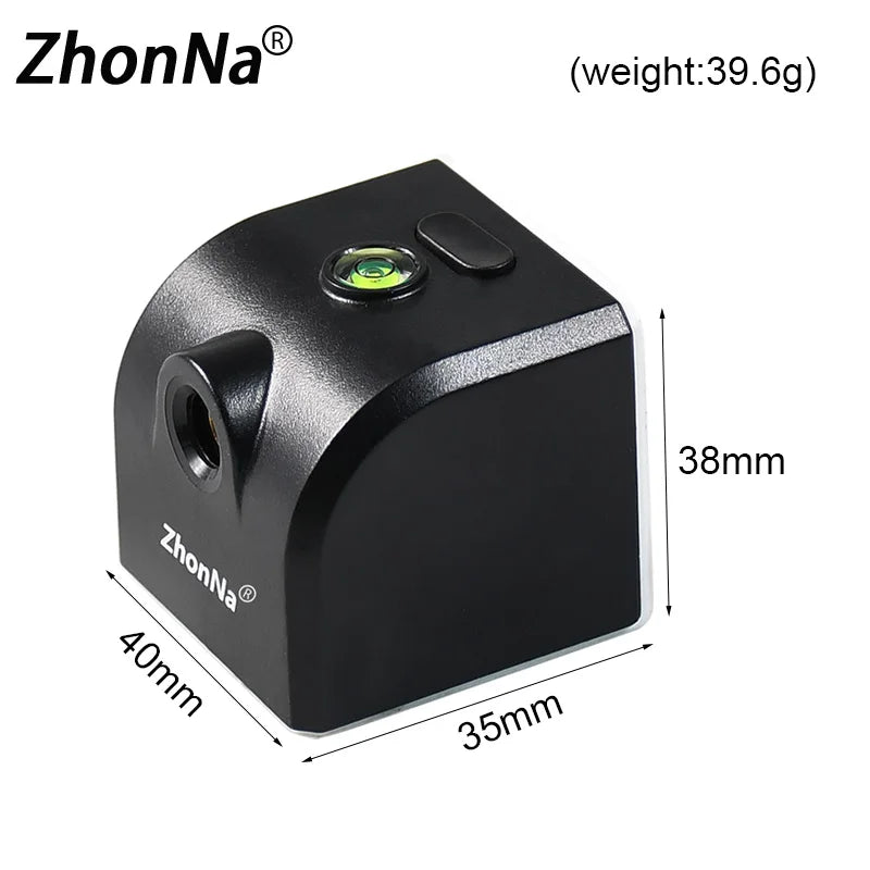 Portable Mini Laser Level  Measuring Tools Red Light Beam Golf practice Positioning Sight With Magnetic Adsorption Function