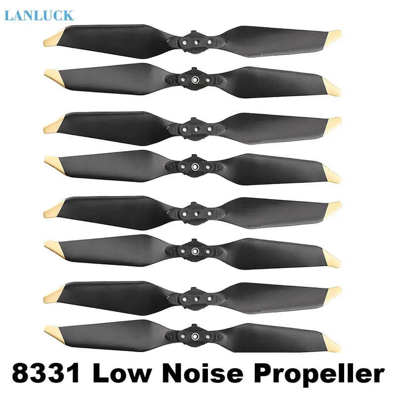 8 Pieces Replacement 8331 Low Noise Propeller for DJI MAVIC PRO Platinum Drone Spare Parts Props Folding Blade Accessories Wing