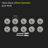 Diamond Cutting Disc Wheels Rotary Tool Circular Saw Blade for Dremel Mini Drill Mandrel Cutoff Wood Stone Plastic Glass Tile
