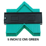 Profile Contour Gauge line Copier Ruler Cutting template Construction Woodworking Measuring instrument ceramic Tiling tiles tool