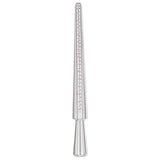 Metal UK Ring Sizer Mandrel Rings Size Measure Tool Finger Gauge Kit Jewellery Sizing Tools UK Sizes A-Z for Men Women Steel