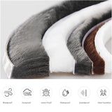 5 Metre Self Adhesive Draught Prevention Sealing Brush Strip for Doors and Windows