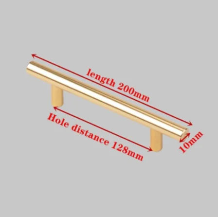 Stainless Steel Handles For Cabinets And Drawers  Kitchen Handles Bathroom Cabinets handles Cabinet Metal Furniture Handles