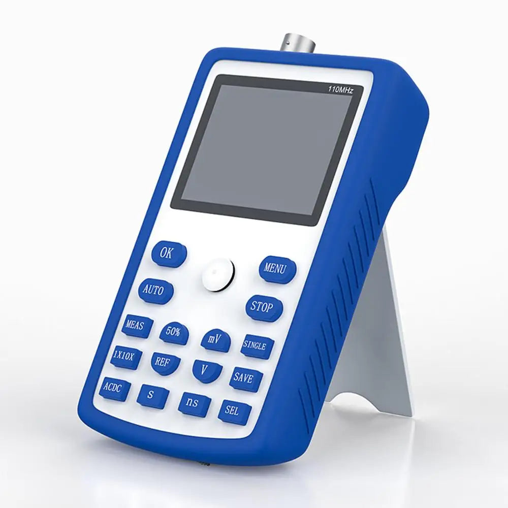 FNIRSI 1C15 Professional Digital Oscilloscope 110MHz Analog Bandwidth 500MS/s Sampling Rate Supports 1Khz Square Wave 400V