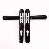 Narrow Universal Security Sliding Door Handle Size 85mm 92mm Aluminium Alloy Door Handle Panel Room Door Panel Security Locks