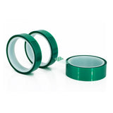 Green Polyester Hi-Temp Masking Tape PET Tape With Silicone Adhesive, Ideal For Painting, Powder Coating, Circuit Boards