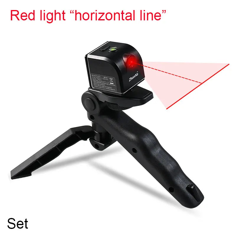 Portable Mini Laser Level  Measuring Tools Red Light Beam Golf practice Positioning Sight With Magnetic Adsorption Function