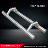 High quality stainless steel 304 door handle Slant foot handle Eccentric handle Glass door Wooden door Aluminum door hardware