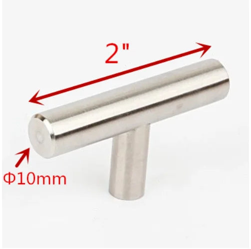 Stainless Steel Handles For Cabinets And Drawers  Kitchen Handles Bathroom Cabinets handles Cabinet Metal Furniture Handles