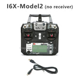 FLYSKY FS-I6X I6X 2.4G 10CH AFHDS 2A Radio Transmitter with IA6B IA10B Receiver