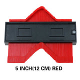 Profile Contour Gauge line Copier Ruler Cutting template Construction Woodworking Measuring instrument ceramic Tiling tiles tool