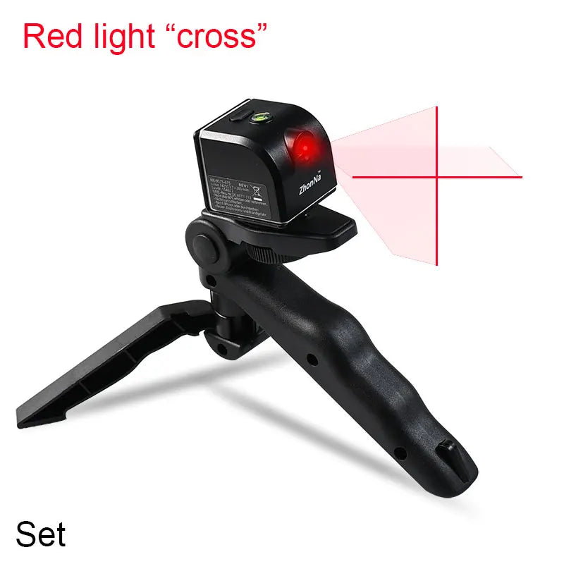 Portable Mini Laser Level  Measuring Tools Red Light Beam Golf practice Positioning Sight With Magnetic Adsorption Function