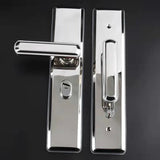 Multi Function  Stainless Steel Anti-theft  Entrance Gate Lock plate  Anti-explosion Security Thicken Widen lock Handle Plate
