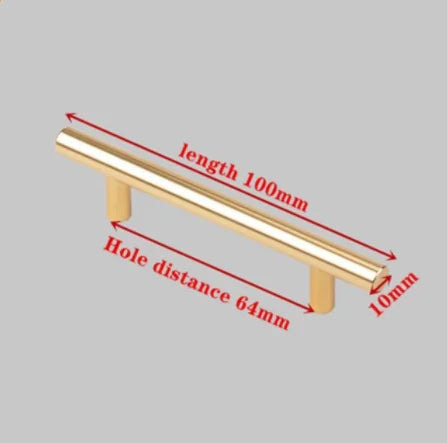 Stainless Steel Handles For Cabinets And Drawers  Kitchen Handles Bathroom Cabinets handles Cabinet Metal Furniture Handles