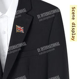 United Kingdom UK National Flag Lapel Pins Crystal Epoxy Metal Enamel UK