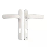 Narrow Universal Security Sliding Door Handle Size 85mm 92mm Aluminium Alloy Door Handle Panel Room Door Panel Security Locks