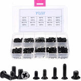 Screw Set KM2 2.5 KM3Machine Laptop Screws Flat Head Phillips Drive Accessories for Repair Computer Electronic Laptop Screws Kit