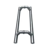 High quality stainless steel 304 door handle Slant foot handle Eccentric handle Glass door Wooden door Aluminum door hardware