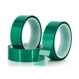 Green Polyester Hi-Temp Masking Tape PET Tape With Silicone Adhesive, Ideal For Painting, Powder Coating, Circuit Boards