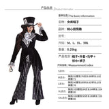 Alice in Wonderland Halloween Costume COS Costume Mad Hatter Magician Year Costume Gamewear