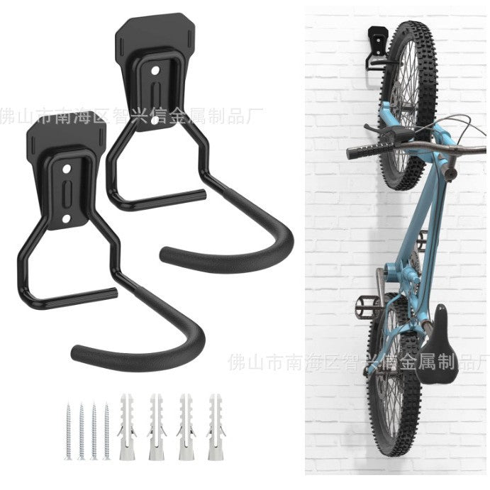 Heavy-Duty Metal Hook Bicycle Wall Storage Rack Garden Warehouse Storage Load-Bearing Bracket in Stock