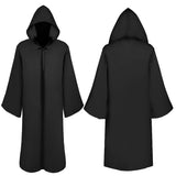 In-Stock Star Wars Cosplay Costume Jedi Robe Cosplay Festival Costume Hooded Cloak Outerwear Set