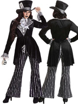Alice in Wonderland Halloween Costume COS Costume Mad Hatter Magician Year Costume Gamewear