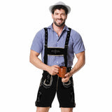 Halloween Costume Wish German Oktoberfest Costume Men's Overalls Suit Adult Stage Cosplay Costume