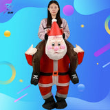 Cross-Border Hot-Selling New Snowman Inflatable Costume Christmas Carnival Festival Celebration Stage Party Performance Costume
