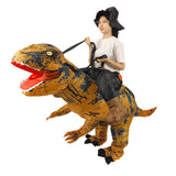 Cross-Border Trade Halloween Costume Party Props Riding Animal Cute Horse Inflatable Costume Theme Party