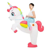 Cross-Border Trade Halloween Costume Party Props Riding Animal Cute Horse Inflatable Costume Theme Party