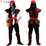 Pirate Costumes New Halloween Cosplay Costume Pirate Costume Pirates of the Caribbean Costume