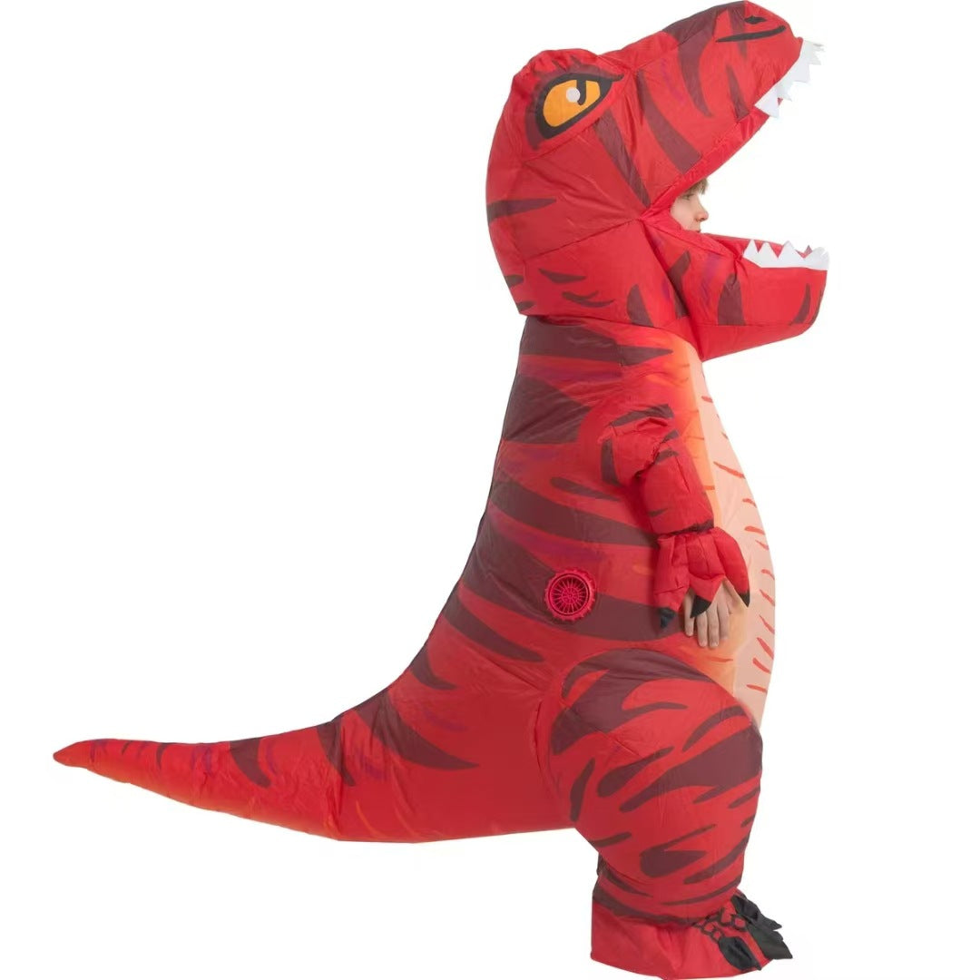 Halloween T-Rex Inflatable Suit Adult Costume Inflatable Suit Children Dinosaur Inflatable cospiay Costume