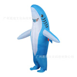 Cross-Border Halloween Inflatable Shark Costume Funny Cartoon Performance Outfit Festival Atmosphere Puppet Dance Costume