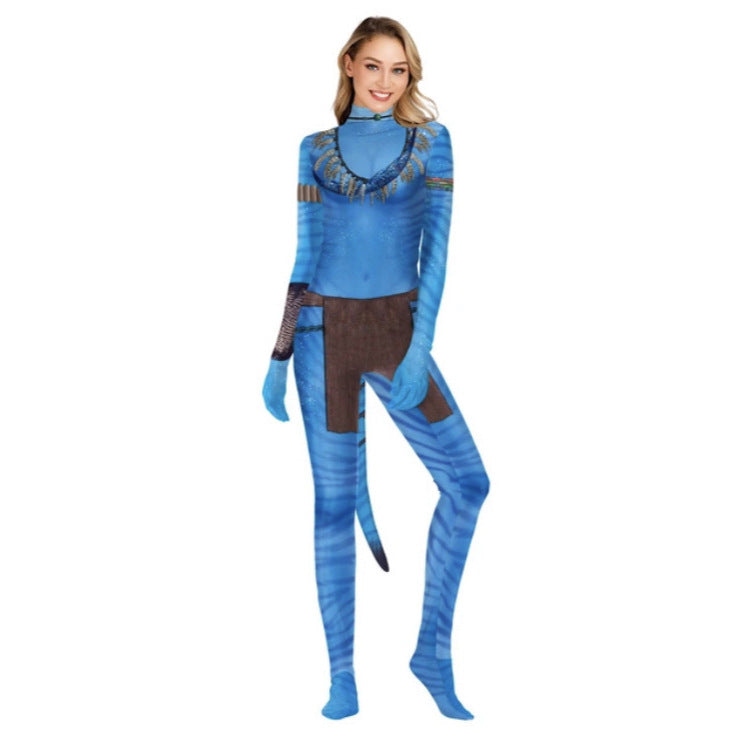 Costume Avatar 2 Stage Costume Superhero Adult Outfit Bodysuit Same Style as Avatar 2 Movie