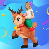 Cross-Border Hot-Selling New Snowman Inflatable Costume Christmas Carnival Festival Celebration Stage Party Performance Costume