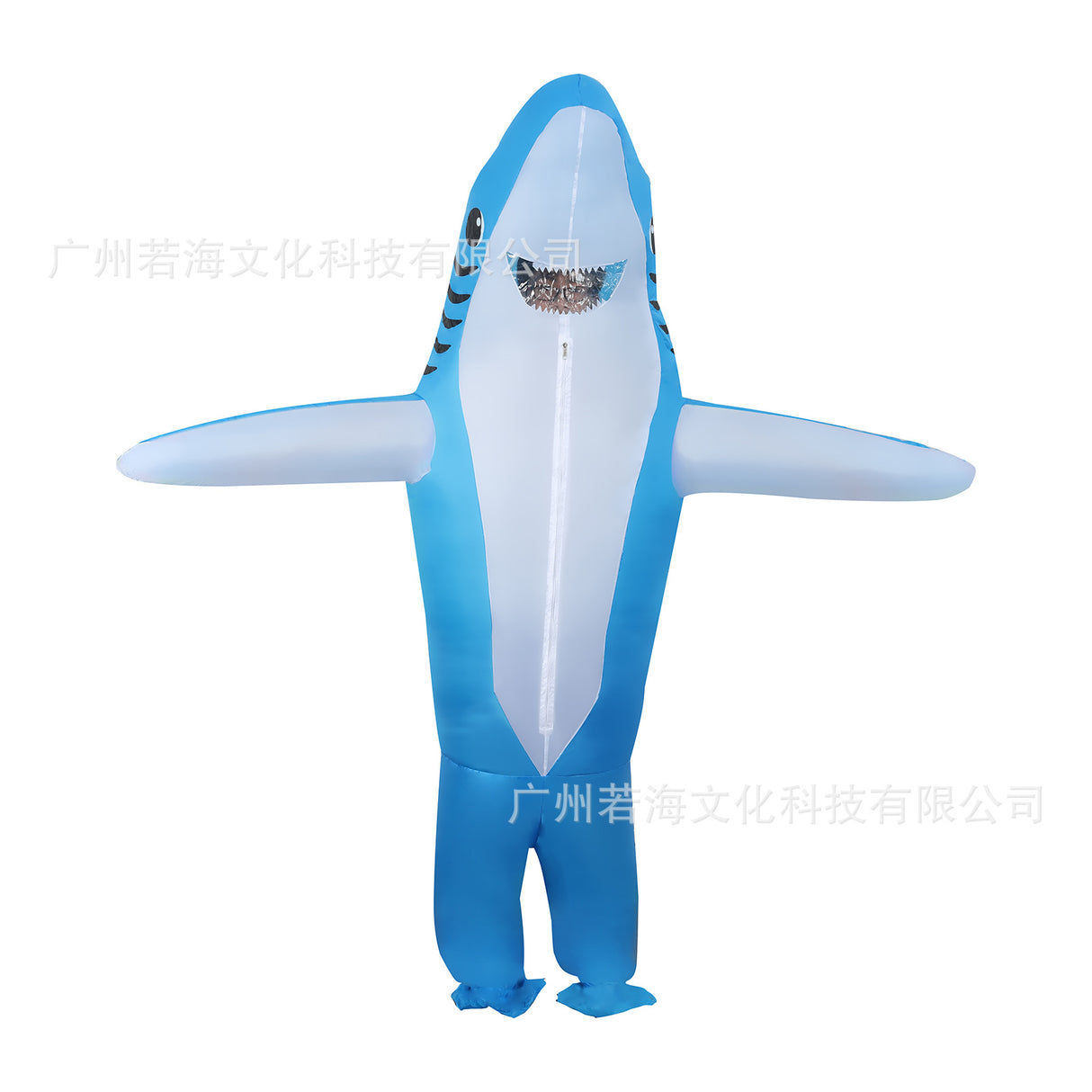 Cross-Border Halloween Inflatable Shark Costume Funny Cartoon Performance Outfit Festival Atmosphere Puppet Dance Costume