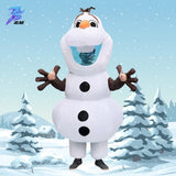 Cross-Border Hot-Selling New Snowman Inflatable Costume Christmas Carnival Festival Celebration Stage Party Performance Costume